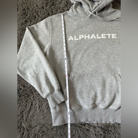 Alphalete Unity Hoodie in Heather Grey Size Men’s Medium - Picture 3 of 7